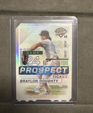 2024 Panini Prospect Edition #48 Braylon Doughty Ticket Stub Holo SP 14/24