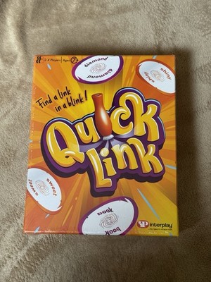 Quick Link Familien Brettspiel, 2-4 Spieler, 7+ - NOCH VERSIEGELT (H11)