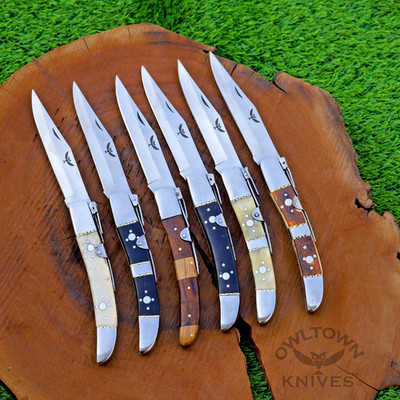 NEW 11 inch NAVAJA RAMPURI lever POCKET KNIFE, choice BONE, HORN, STAG or WOOD