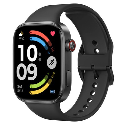 XIAOMI Redmi Watch6 Smartwatch TPU, 135-205 mm, Obsidian Black