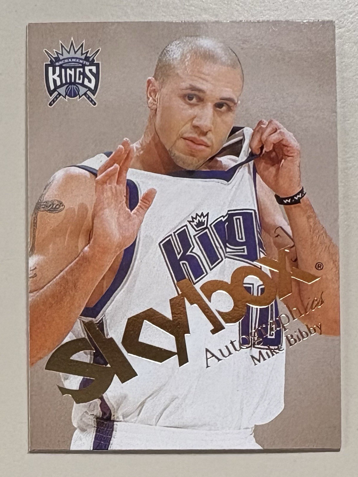 2003-04 Skybox Autographics - Mike Bibby #36