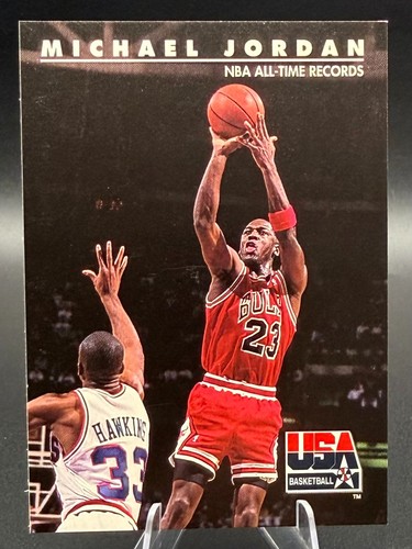 Michael Jordan #45 1992 Skybox USA card