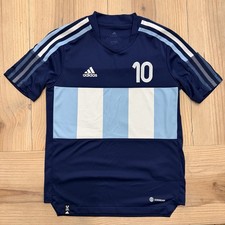 Adidas Messi Number 10 Training Jersey Youth Med(11/12yrs) Argentina World Cup