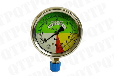 Pressure Gauge Sprayer 1/4 BSP 63mm Diameter passend für 100081