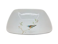 vintage 222fifth (pts) porcelain fine china early bird rectangle appetizer plate