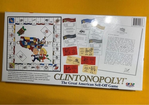 Clintonopoly Board Game Sealed NIP - Picture 3 of 6