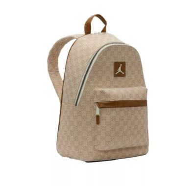 JORDAN BRAND JAU MONOGRAM BACKPACK リュック茶 Nike Air Jordan *LIMITED EDITION* Monogram Backpack Carry on NWT