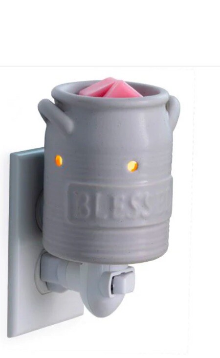 BLESSED Plug-in Candle Warmer for Fragrant Aromatherapy