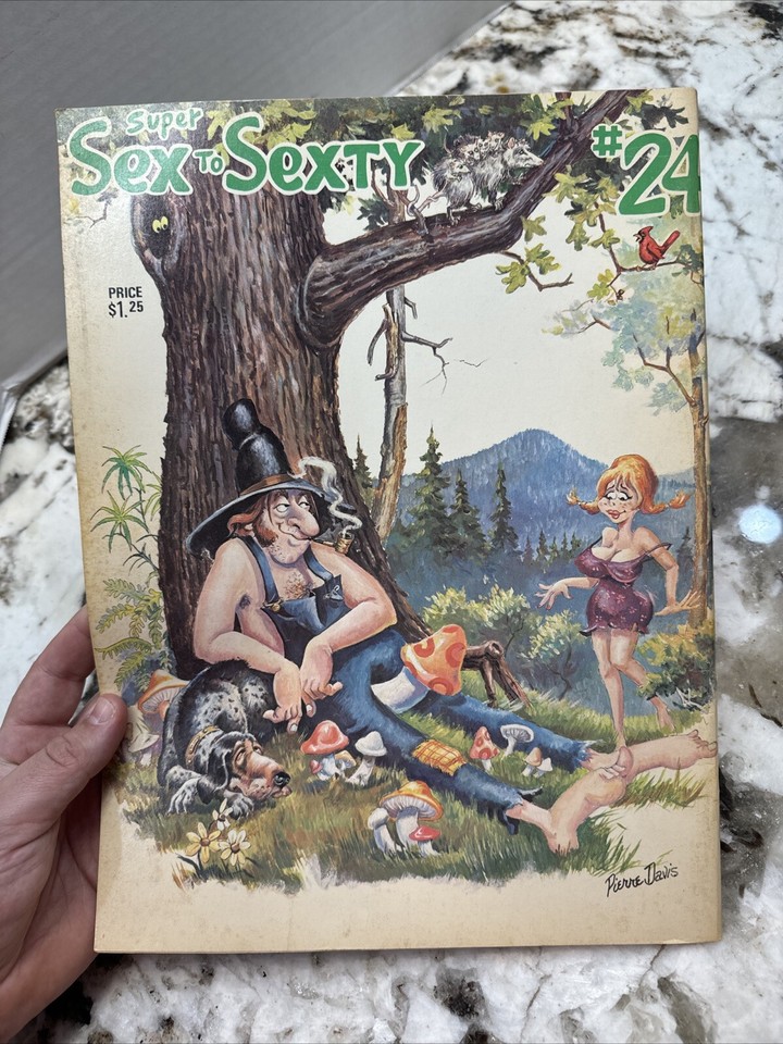 Vintage Pierre Davis Super Sex To Sexty 24 Adult Humor Comic 1972 EBay vintage-pierre-davis-super-sex-to-sexty-24-adult-humor-comic-1972-ebay