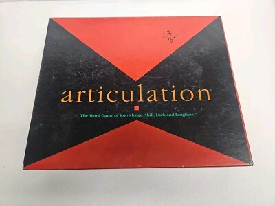 Articulation - Word Game of Knowledge, Skill, Luck & Laughter Board Game - 1993