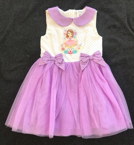 Disney Store Sophia The First Dress Girls Size 5 6 Ebay