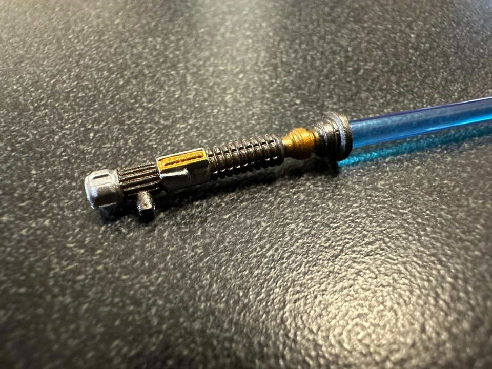 Star Wars Black Series OBI-WAN KENOBI 6” COMO NUEVO (SOLO SABLE DE LUZ) VENGANZA SITH Foto 3 de 4