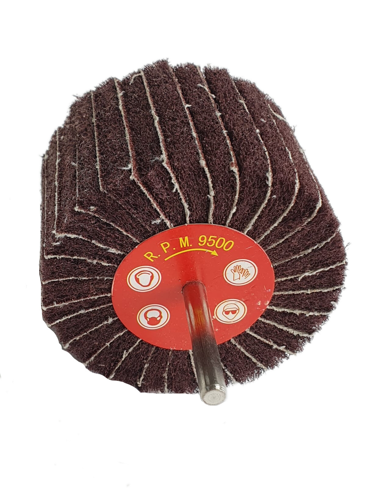 Fächerschleifer 60x50mm Körnung 240 - Schleifmopstift Mit 6mm Schaft Für Metall & Holz