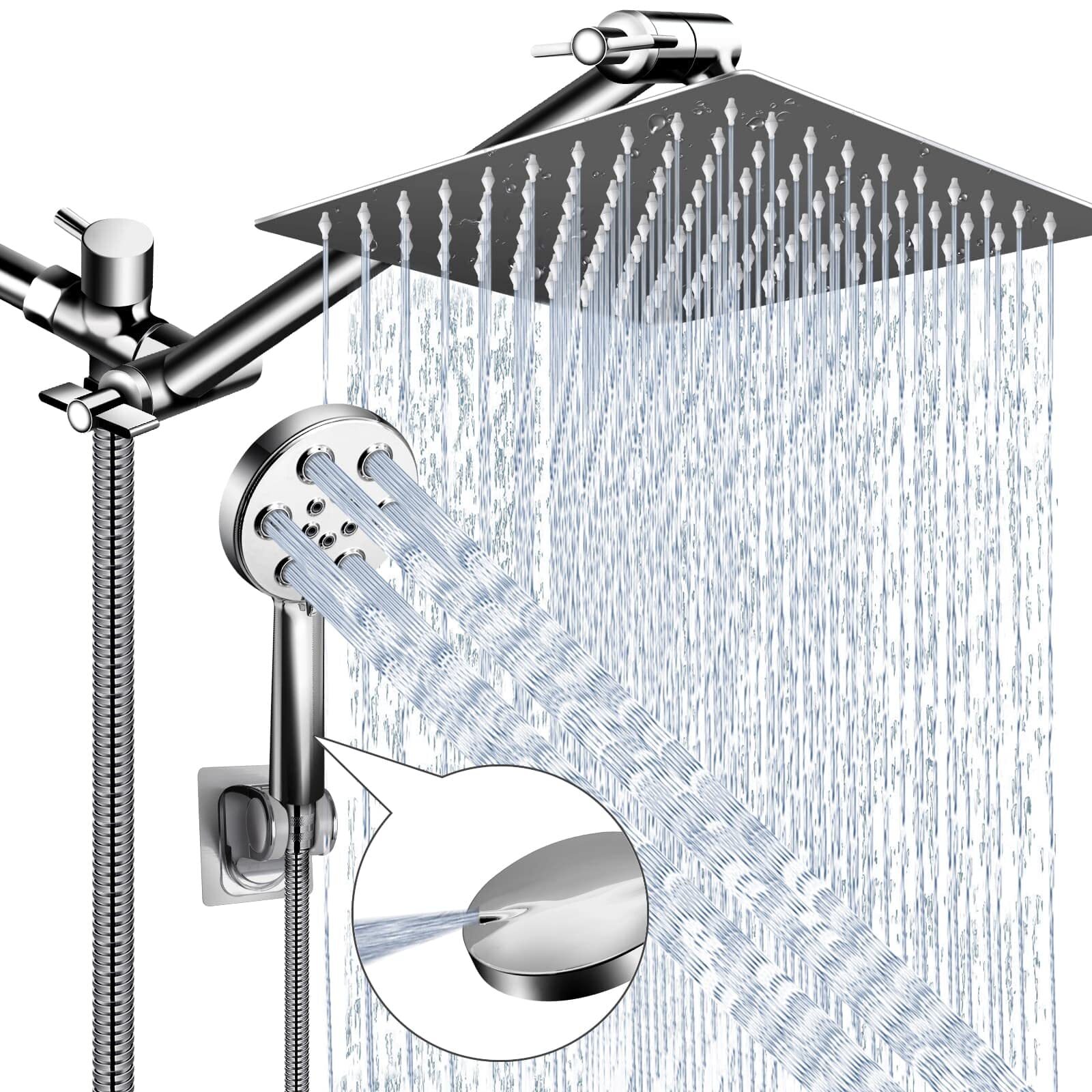 Shower Head with Handheld, 10