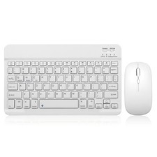 Bluetooth Keyboard and Mouse Combo Rechargeable Portable Wireless Keyboard Mo...