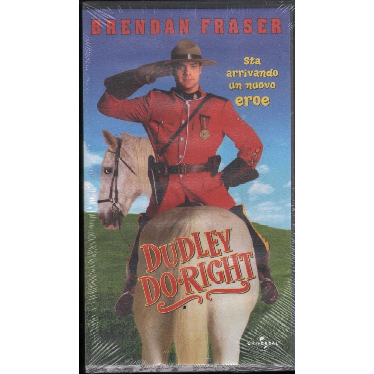 Dudley Do Right VHS Hugh Wilson Univideo - 9029353 Sealed