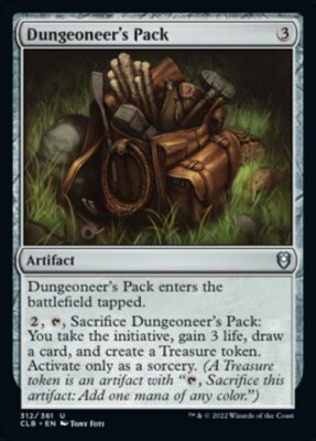 MTG Baldur's Gate U Dungeoneer's Pack #312 PLAYSET 4x x4