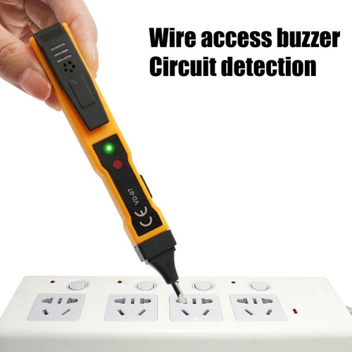 Voltage Detector Pen Non-contact Inductive AC Voltage Meter Electric Compact