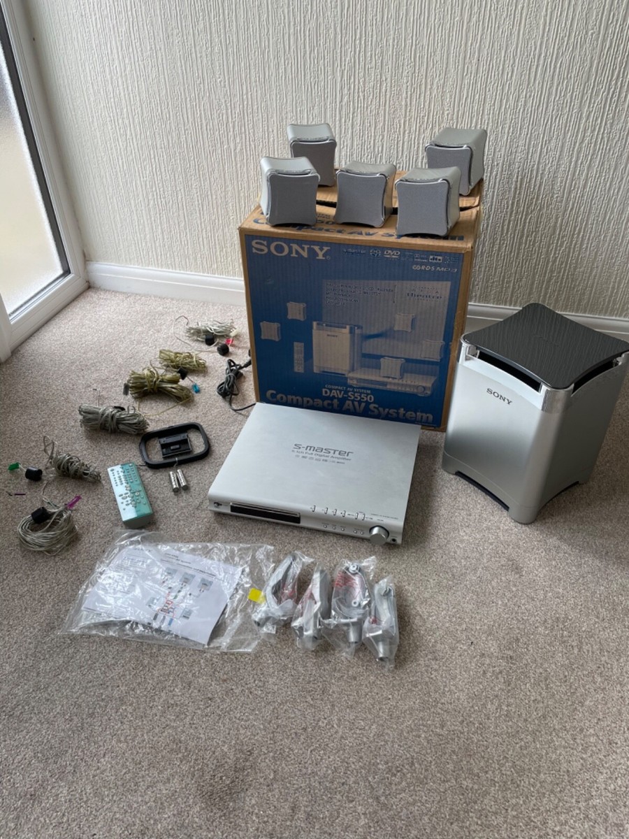 SONY 5.1ch コンパクトAVシステム DAV-S550 S-MASTER