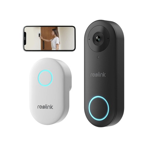 Reolink Sonnette Vidéo WiFi Filair Intelligent 2K+ Chime Video Doorbell WiFi - Afbeelding 2 van 13