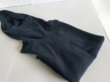 Nike Sportswear Women's Hoodie Cape Full Zip Dri Fit Black Size Medium