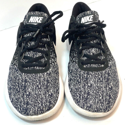 Women's Size 7.5 Nike Flex Contact Sneakers 908995-002 Black Running Shoes