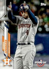 2020 Topps Opening Day #146 George Springer Houston Astros