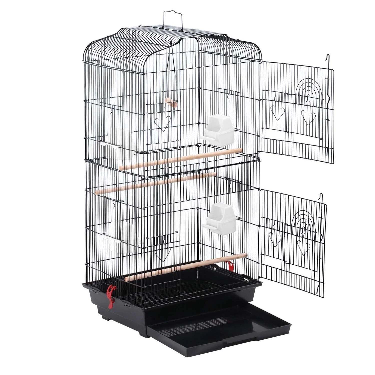 Large Metal Bird Cage for Budgie Canary Parakeet Canary Cockatiel Finch Lovebird
Opens in a new wind
