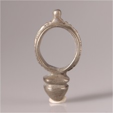 13774 Alte Tuareg Zinder Kreuz alte Silber Anhänger Niger