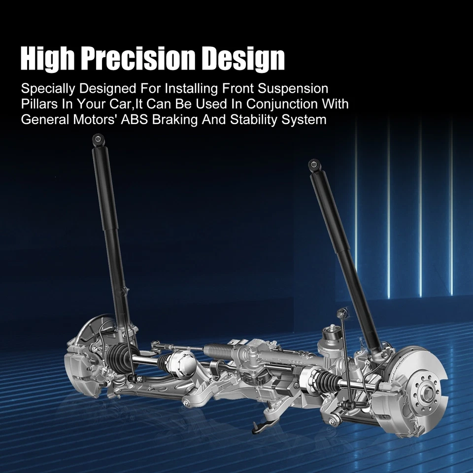 Front Rear Shocks Absorbers for 1999-2010 Chevy GMC Silverado Sierra 2500 2500HD - Image 4 of 4