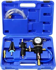 JIFETOR Cooling System Vacuum Purge Radiator Coolant Refill Tool Kit, Universal 