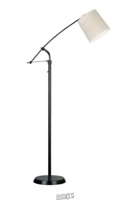 Kenroy Home Reeler 54-64 in. Oil-Rubbed Bronze Floor Lamp - Image 2 of 2