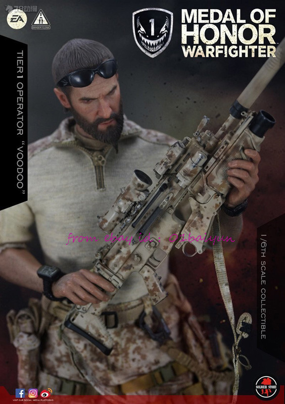 Soldier Story Ss106 1/6 Medal Of Honor Navy Seal Tier One