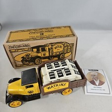 Ertl 1931 Delivery Truck Hawkeye Watkins Fifth in Series Die Cast Coin Bank