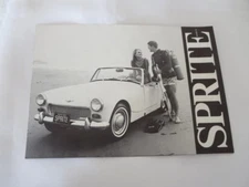 1968 Austin Healey Sprite Mark IV Sales Brochure Catalog Advertising 
