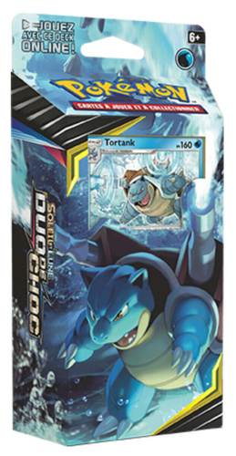 Blister Portfolio Cartes Pokémon + Booster SL Duo De Choc Scellé Neuf