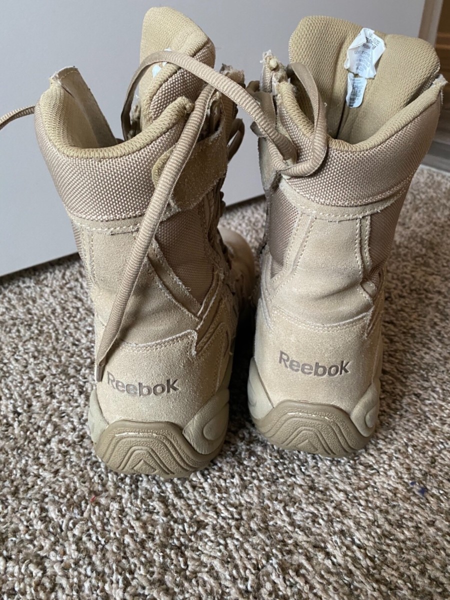 Reebok Rapid Response Tactical Boots Tan Beige 8 display picture 2