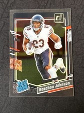 2023 Panini Clearly Donruss - Rated Rookie #80 Roschon Johnson (RC)