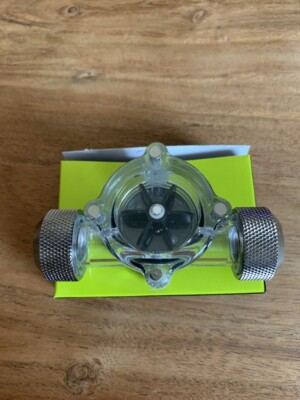 Bitspower Flow Indicator - neu schwarz-chrom