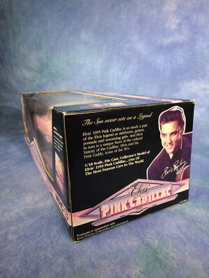 MRC Elvis' 1955 Pink Cadillac Mint in Box 1/18 Scale | eBay