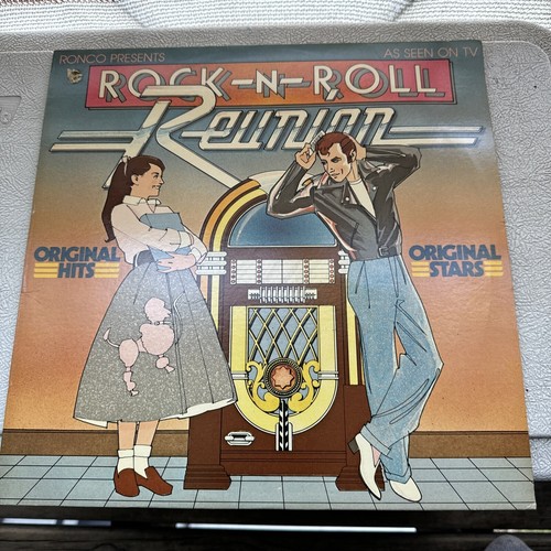 Rock & Roll Reunion- Vinyl Original Hit Compilation LP (Ronco)