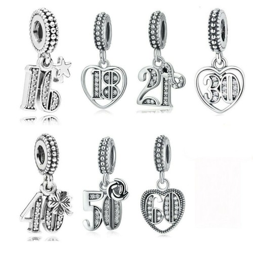 BIRTHDAY ANNIVERSARY CHARMS | eBay