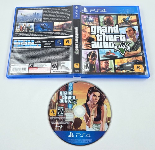 GRAND THEFT AUTO V GTA 5 (Sony PlayStation 4 PS4, 2014) Testé - Foto 2