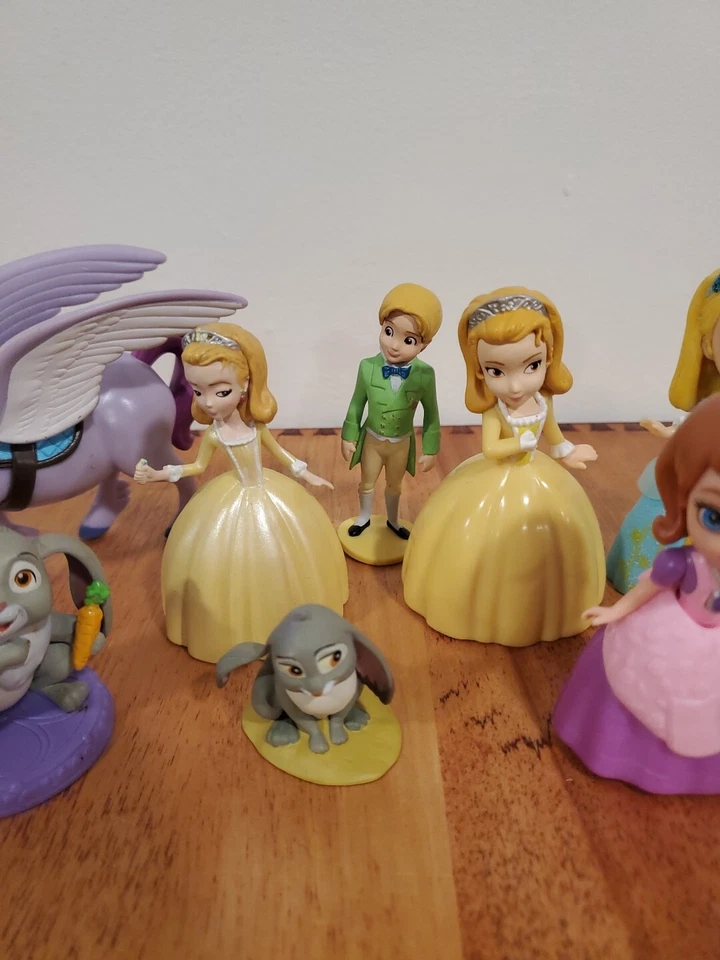 Disney Princesa Sofía La Primera Amiga Sofía Lote De 10 Piezas Foto 3 de 4