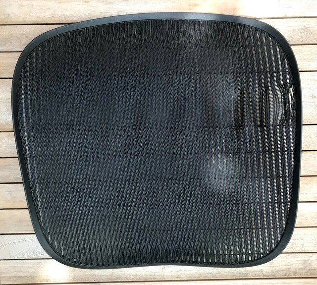 Herman Miller Aeron Chair Seat Mesh Black Size C for sale online | eBay
