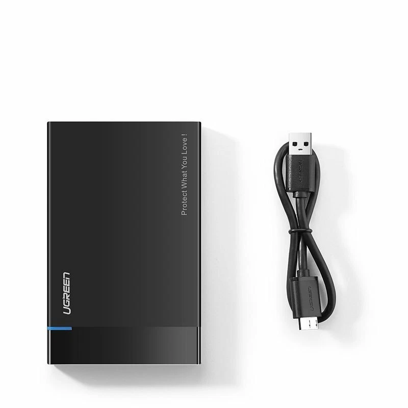 Ugreen Festplattengehäuse 2,5" USB 3.0 Gehäuse für 2,5" SATA HDD SSD - Bild 3 von 4