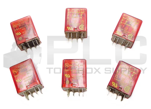 LOT OF 6 SQUARE D 8501RSD14 SER A MINI RELAY 5A 4PDT 24VDC 8501 RSD14