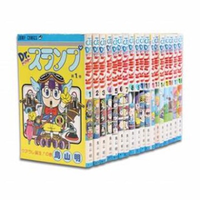 AKIRA TORIYAMA Dr SLUMP COMPLETE SET 18 volumes JAPANESE | BRAND