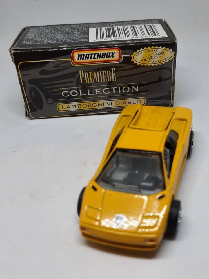 Matchbox Superfast  Premiere Collection "Lamborghini Diablo" in OVP - Bild 2 von 4