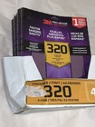 HUGE LOT  3M Sandpaper 4 Sheet 320 Grit 9"W  Extra Fine